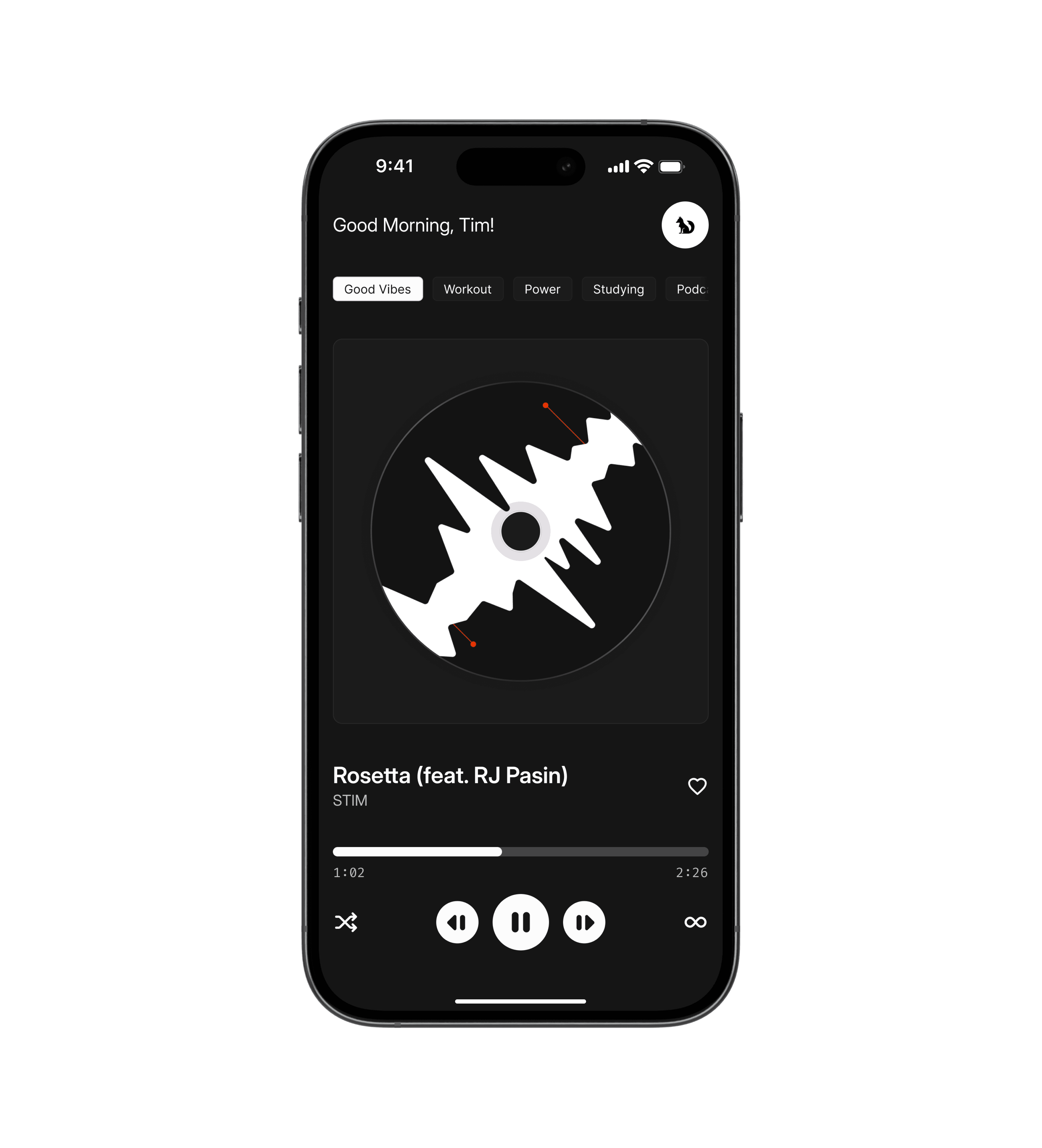 Music App — Design Practice